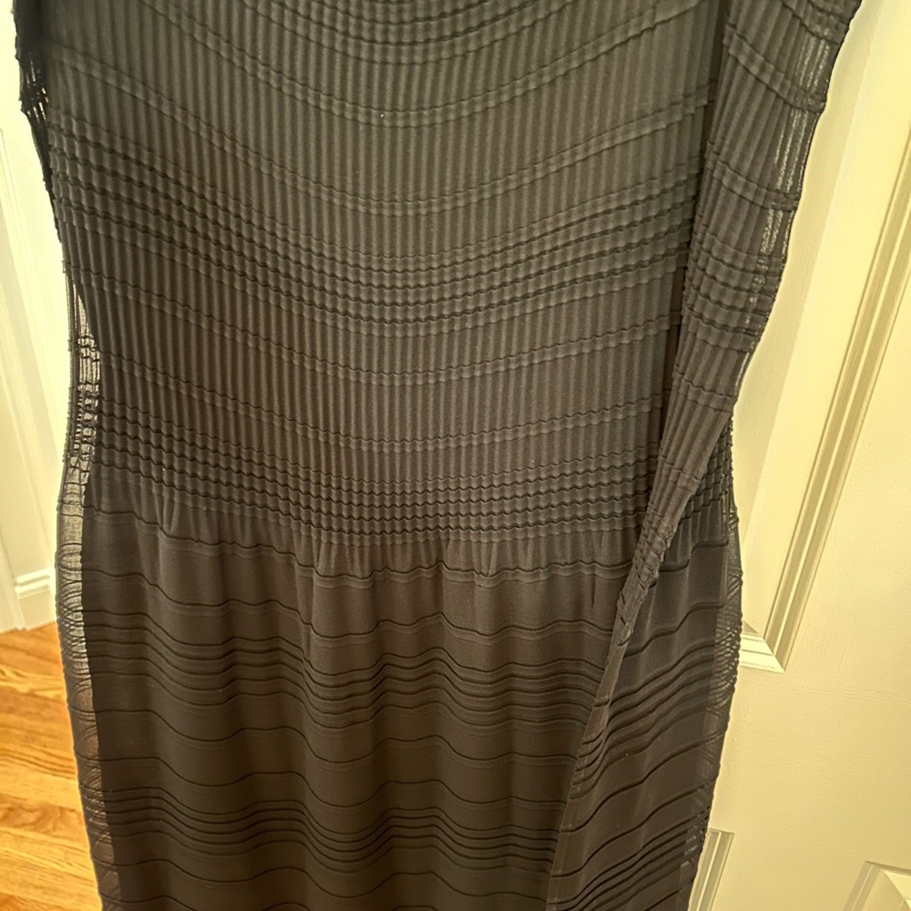 The Row Black Midi Dress Size L